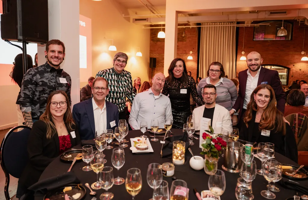 Soirée Vins et Fromages 2025 de l'ICSTA Québec